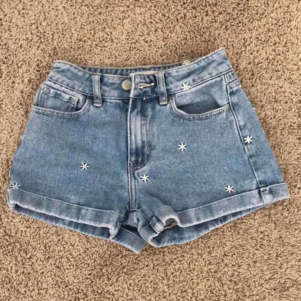 Mom jean shorts